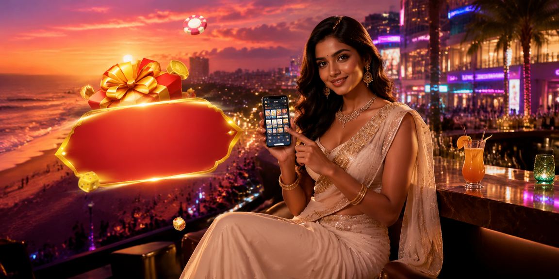 Young woman in Chennai playing mobile casino games during leisure time