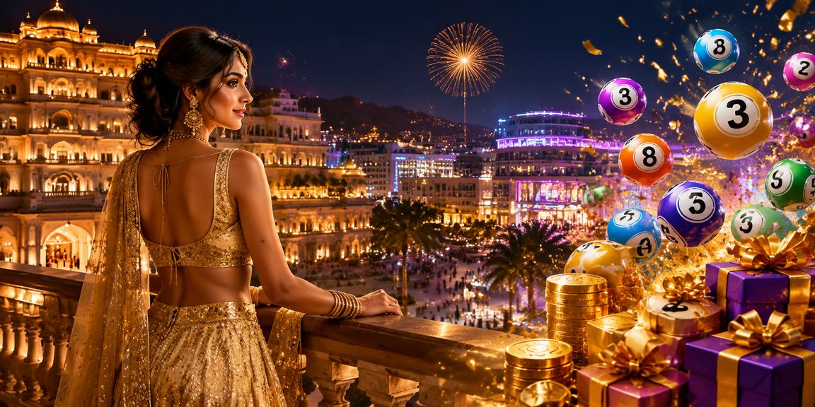 Player registering for online betting platform in festive attire